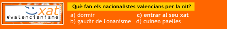 De nit,a partir de les 22.00 el valencianisme t una cita al xat de Valencianisme.com