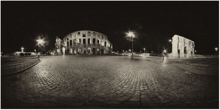 Coliseo y Arco de Costantino