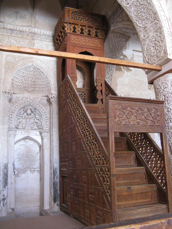 IMG_0353.JPG - Camí d'Isfahan. Altre poble. (?) Mesquita. Mínbar.