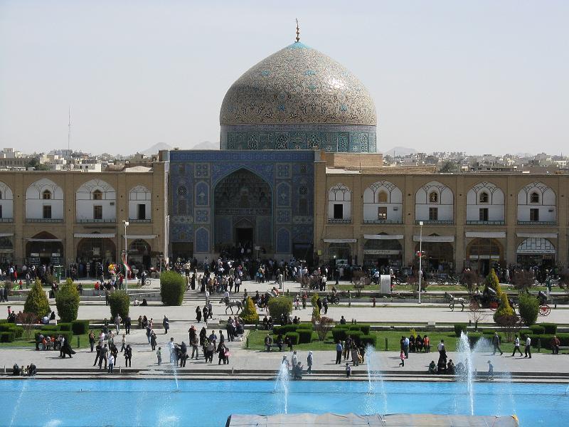 IMG_0511.JPG - Isfahan. Plaça de l'Imam. Mesquita del ...