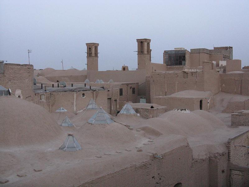 IMG_0645.JPG - Kashan. Vistes des de l'hotel.