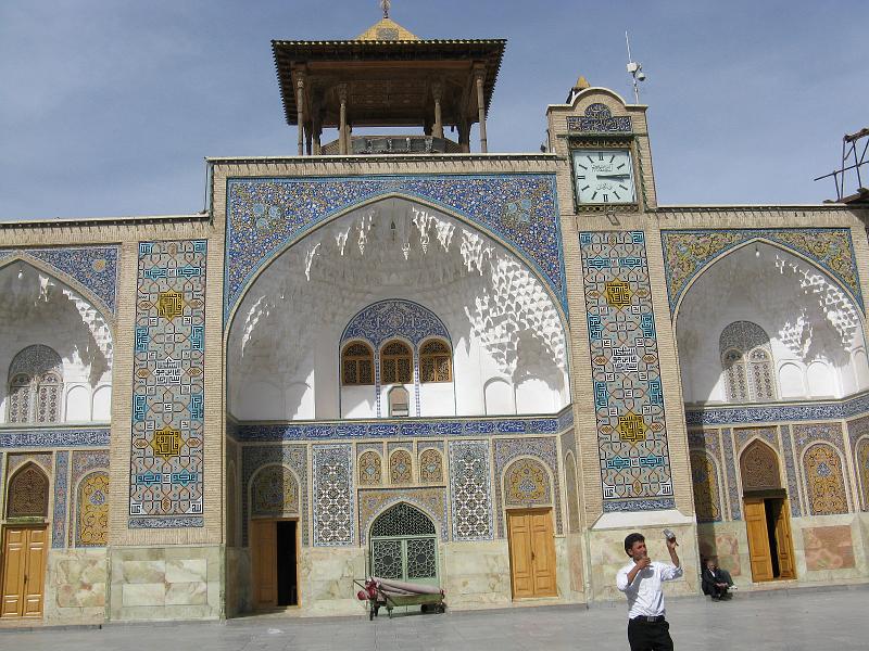 IMG_0715.JPG - Qom. Pati i torre del rellotge.