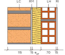 Caracterizaci�n de muros de fachada seg�n su aislamiento t�rmico