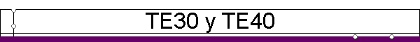 TE30 y TE40