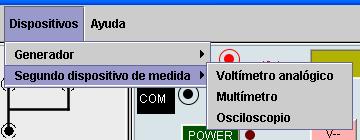 dispositivos: segundo dispositivo de medida
