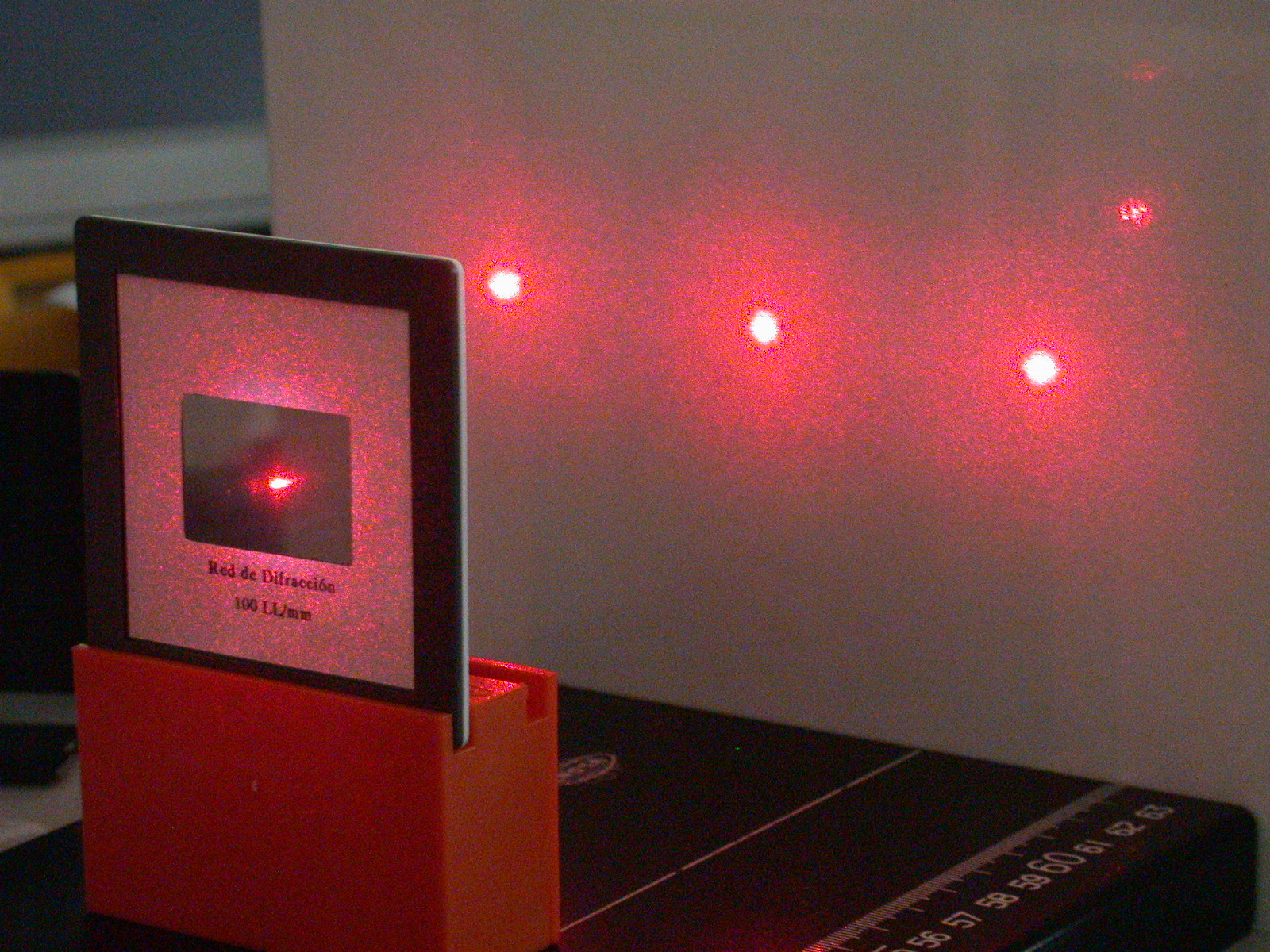 red de difracción