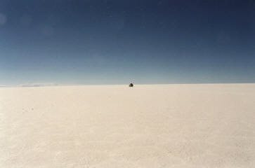 Extensi�n de sal en el salar de Uyuni