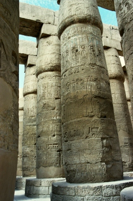 Sala hipstila del templo de Karnak