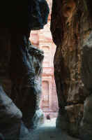 El  Khazneh desde el Siq