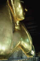 Buda recostado de Wat Po. Bangkok