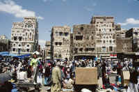 Cerca de Bab al Yemen. Sana'a
