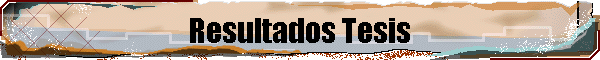 Resultados Tesis