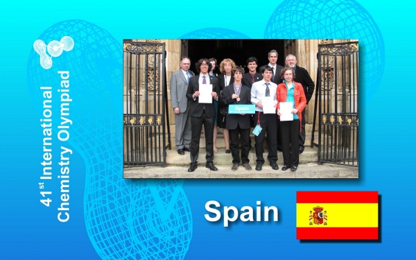 IChO 2009, Oxford & Cambridge, UK, Spanish Team