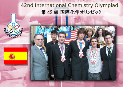 IChO 2010, Tokyo Japan, Spanish Team