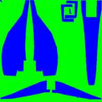 background of the car of color blue