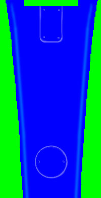 background of the car of color blue