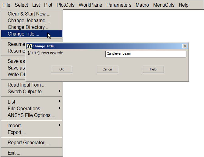 Figure 2. Change title.
