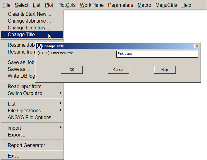 Figure 2. Change Title.