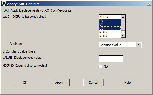 Figure 11. Restrictions at keypoint 31.