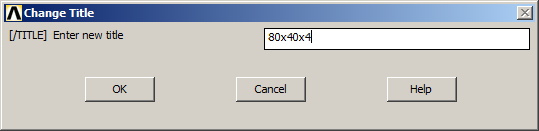 Figure 2. Change Title.