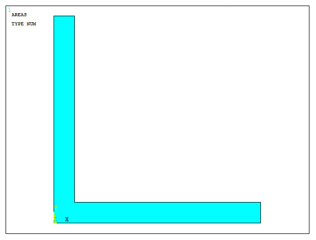 Figure 22. L-shaped section.