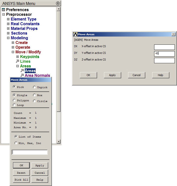 Figure 26. Rotate the section 45º.