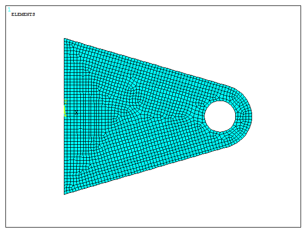 Figure 17. Meshed model.