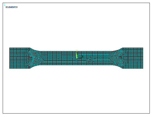 Figure 20. Meshed model.