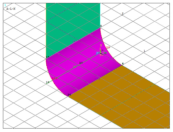 Figure 32. New orientation for the working plane.