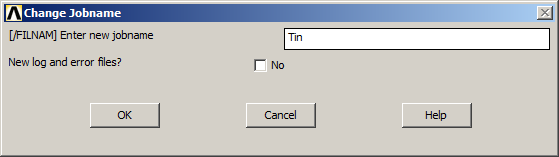 Figure 2. Change the jobname: 