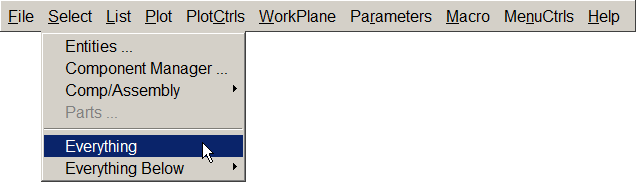 Figure 38. Select all the geometric entities.