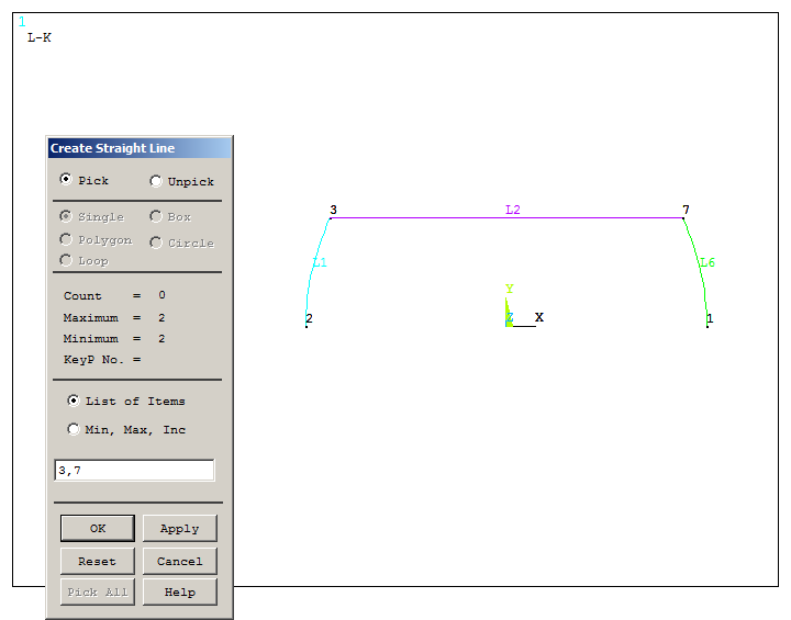 Figure 15. Line between keypoints 3 and 7.
