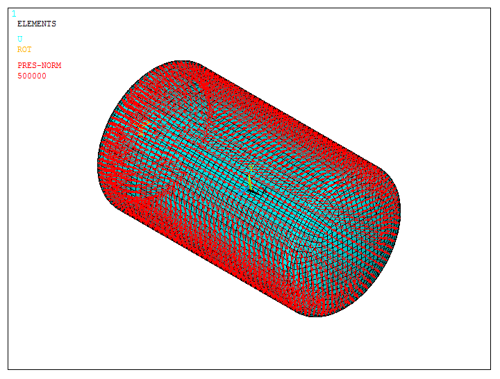 Figure 26. Solved model.