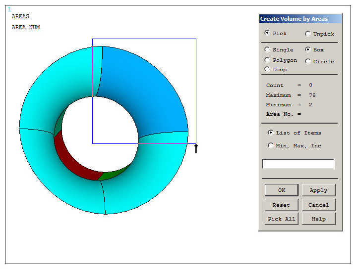 Figure 40. New volume by areas.