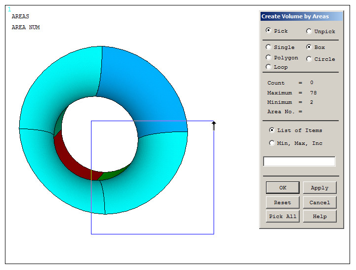 Figure 41. New volume by areas.