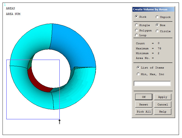 Figure 42. New volume by areas.