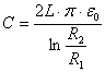 Condensador cilíndrico