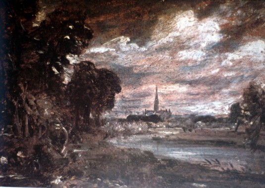 CONSTABLE-Boceto de la catedral de Salisbury.jpg (256810 bytes)