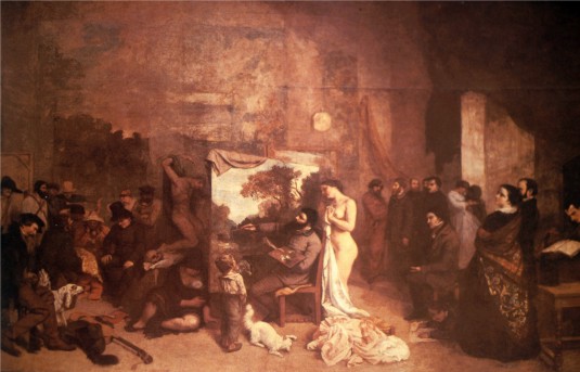 COURBET-Estudio del artista.jpg (49042 bytes)