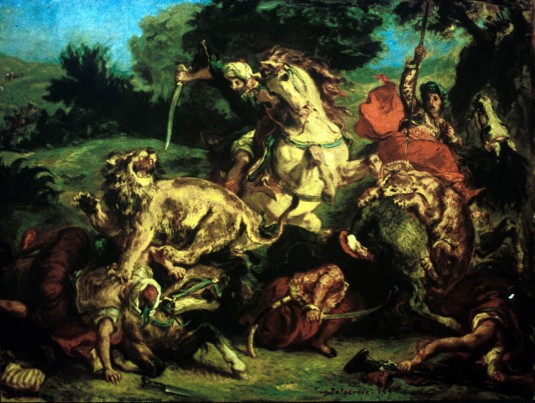 DELACROIX-Caza de Leones.jpg (283212 bytes)