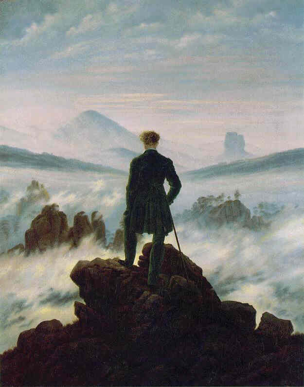 FRIEDRICH-Viajero junto al mar de niebla.jpg (256408 bytes)