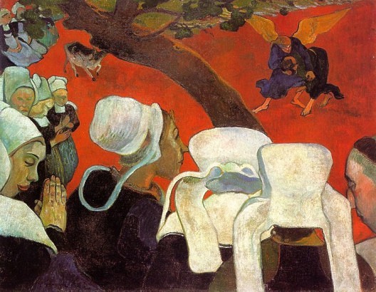 GAUGUIN-Vision despues del sermon.jpg (79255 bytes)