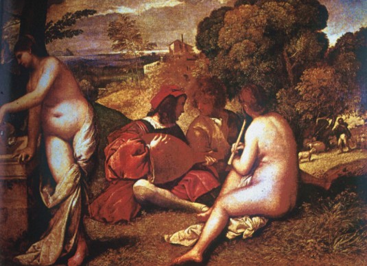 GIORGIONE-Concierto campestre.jpg (75518 bytes)