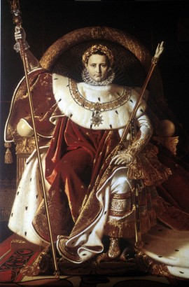 INGRES-Napole�n en su trono.jpg (255788 bytes)