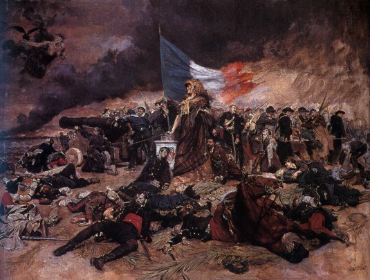 MEISSONIER-Le siege de Paris, Allegorie-1870.jpg (85817 bytes)