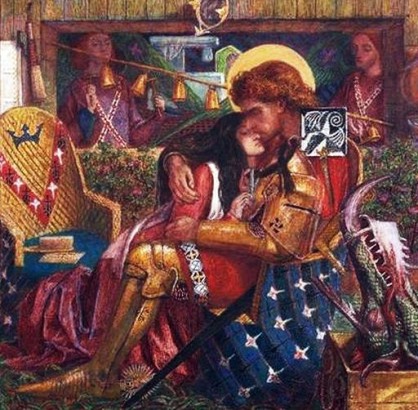 ROSSETTI-The Wedding of St George and Princess Sabra.jpg (73673 bytes)
