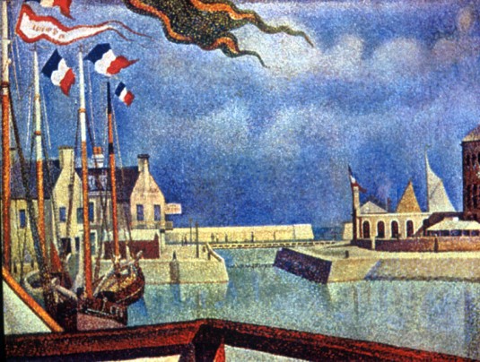SEURAT-Port en Bessin.jpg (96060 bytes)