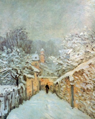 SISLEY-Nieve en Louciennes, 1878.jpg (47048 bytes)